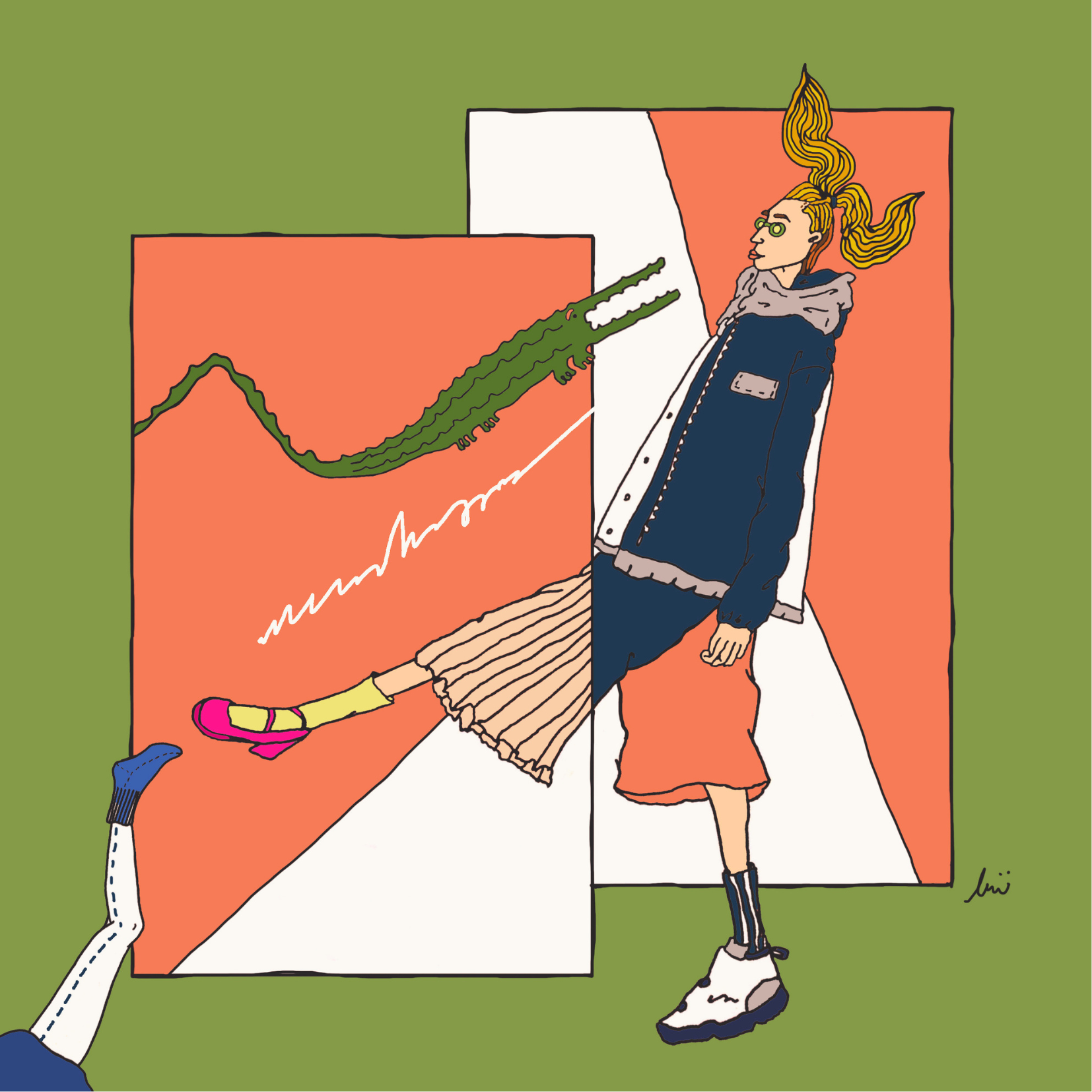 Postcard- Held in Balance