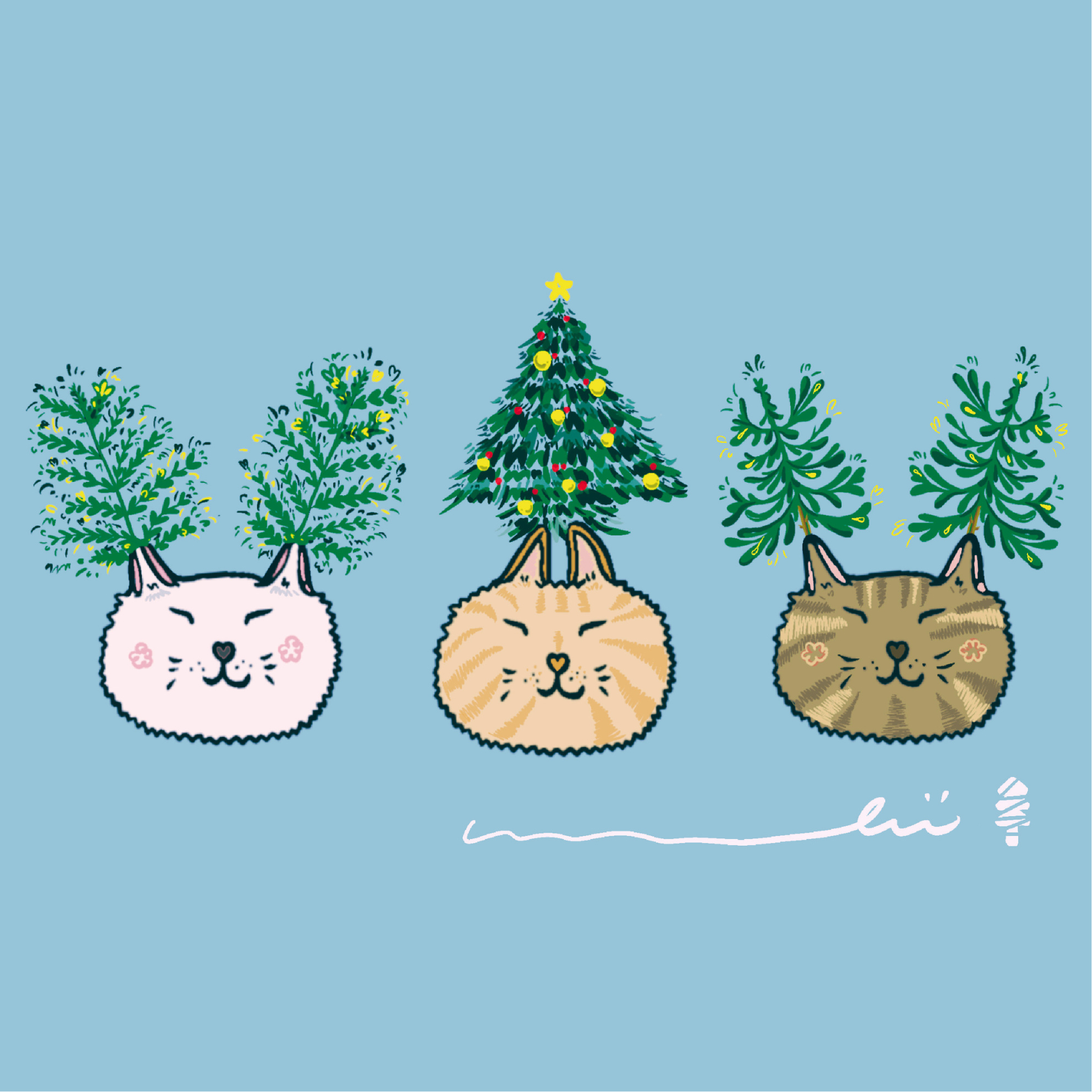 Postcard- Cat