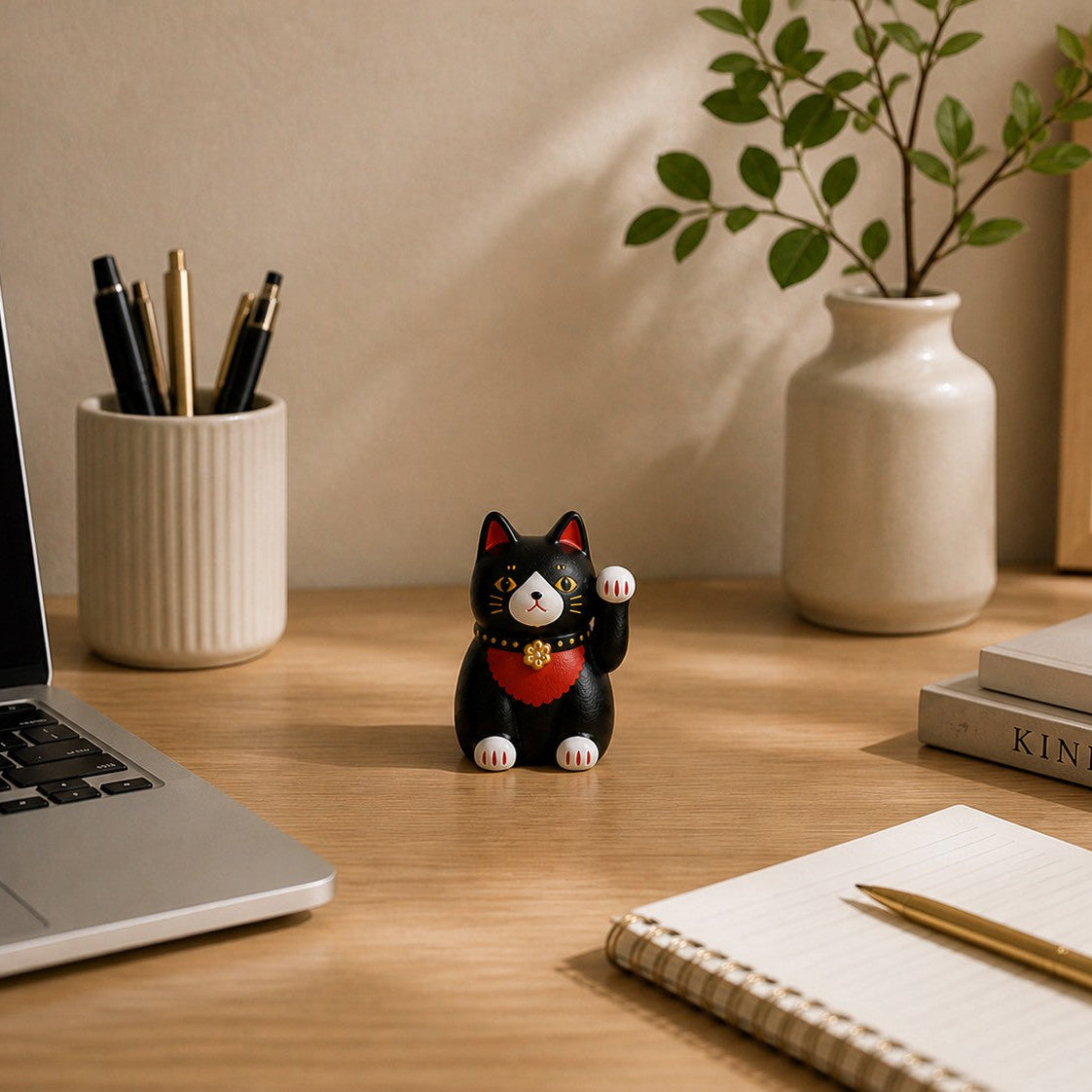Lucky Cat- Everyday Edition- Classic Black