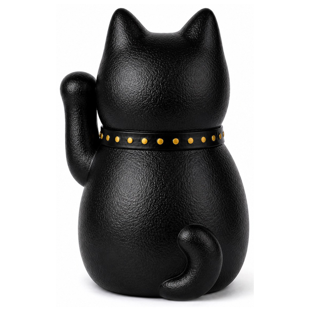 Lucky Cat- Everyday Edition- Classic Black