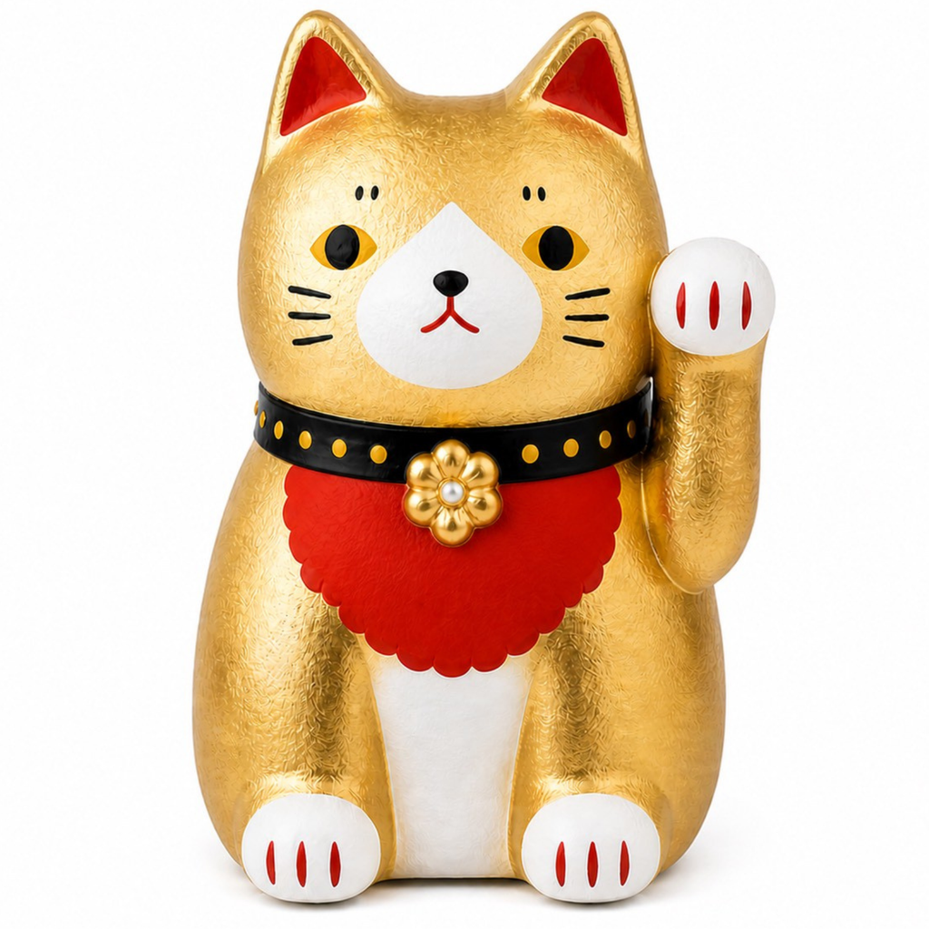 Lucky Cat- Collector Edition- Classic Gold